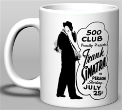 Vintage Frank Sinatra at Atlantic City 500 Club Mug from www.retrophilly.com