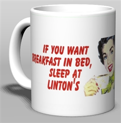 Vintage Linton's Breakfast Ceramic Mug from www.retrophilly.com