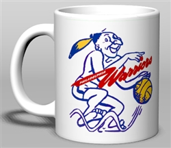 Vintage Philadelphia Warriors Ceramic Mug from www.retrophilly.com