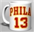 Vintage Philadelphia Warriors Wilt Ceramic Mug from www.retrophilly.com