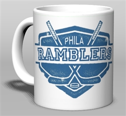 Vintage Philadelphia Ramblers Ceramic Mug from www.retrophilly.com