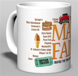 Vintage Mayfair Ceramic Mug from www.retrophilly.com