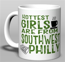 Vintage Southwest Philly Girls Ceramic Mug from www.retrophilly.com
