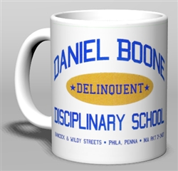 Philadelphia Daniel Boone High Old School Ceramic Mug from www.retrophilly.com