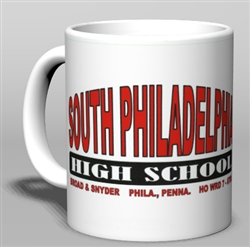 South Philadelphia High Old School Mug from www.retrophilly.com