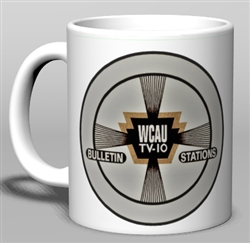 Vintage WCAU-TV Test Pattern Ceramic Mug from www.retrophilly.com
