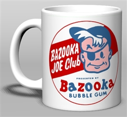 Vintage Bazooka Joe Ceramic Mug from www.retrophilly.com