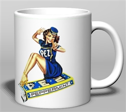 Vintage Pez Girl Ceramic Mug from www.retrophilly.com