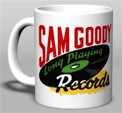 Vintage Sam Goody Ceramic Mug from www.retrophilly.com