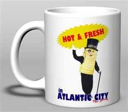 Vintage Mr. Peanut Atlantic City Ceramic Mug from www.retrophilly.com