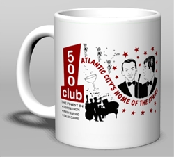 Vintage Frank & Dean 500 Club Atlantic City Ceramic Mug from www.retrophilly.com