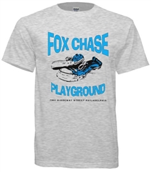 Vintage Fox Chase Playground Philadelphia T-Shirt from www.retrophilly.com