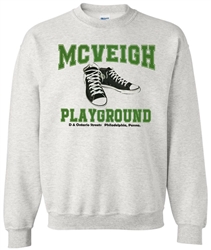 Vintage McVeigh Playground Philadelphia sweatshirt from www.retrophilly.com
