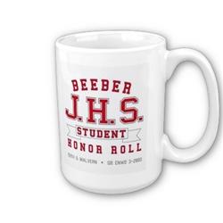 Sale!  Beeber Junior High Ceramic Mug from www.retrophilly.com